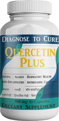 Diagnose to Cure Quercetin with Bromelain Stinging Nettle Extract Vitamin C,