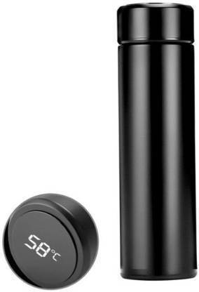 shopulse Hot & Cold Water,Drinks Storage Bottle And LED Display Temperature, 500ml Bottle 500 ml Flask
