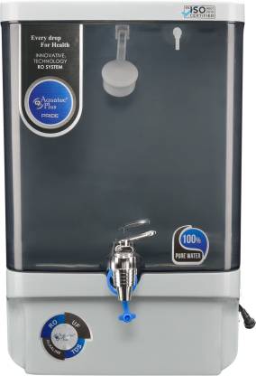 Aquatec Plus Pride Alkaline 10 L RO + UF + TDS Water Purifier