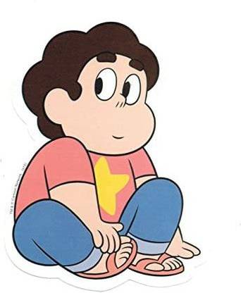 Yunona Animewild Steven's Universe Steven Sitting Sticker