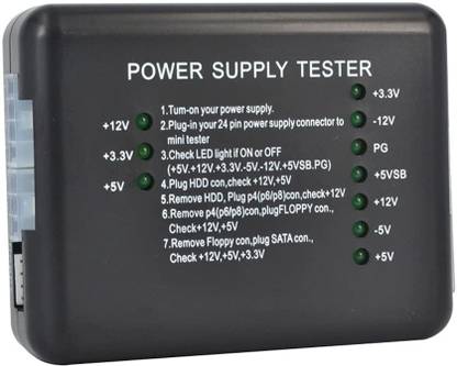 All mobile solution Power Supply Tester Checker LED 20/24 Pin(AMS-PST-0214) Digital Battery Tester