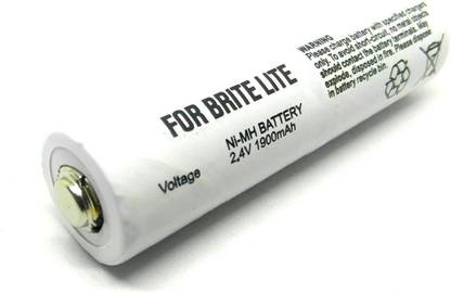 DHRUV-PRO 1Pcs 2.4V 1900mah Brite Lite Ni-MH Rechargeable Cell Home Toys Torch DIY Size- 2X8.3 cm Battery