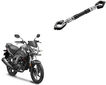 Buras BEST QUALITY BLACK HANDLE BAR HONDA UNICORN Bike Handlebar Weights