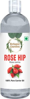 botanic garden Rosehip Oil/Rosa canina for Anti-ageing; scarring, eczema, damaged skin, sun damage; skin elasticity, revitalization/100% Undiluted Carrier Oil