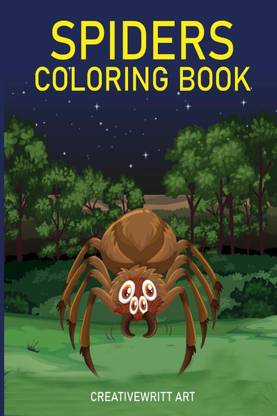 Spiders Coloring Book