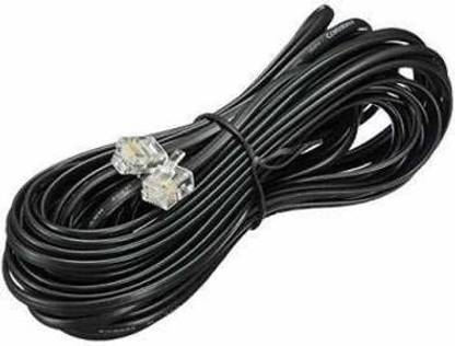 Linketel Telephone Modem Line Cord Cable, RJ11 Plug to Plug 10 Meter LAN Cable Wire Connector