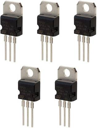 DS Robotics TIP32C PNP Bipolar Power Transistor 100V 3A TO-220 IC (Pack 5) Electronic Components Electronic Hobby Kit