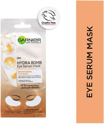 GARNIER Hydra Bomb Eye Serum Mask, Orange, 6g