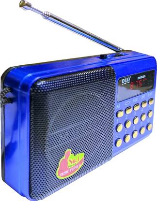 BeerTech ODSM305 Rechargeable Pocket Fm Radio Support SD Card, Usb & Headphone Out_ FM Radio FM Radio