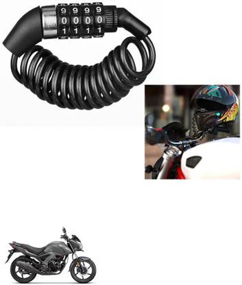 Znee Smart Steel Combination Lock For Helmet