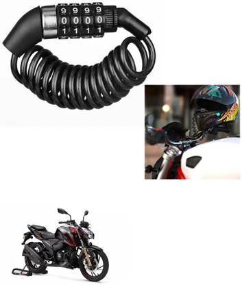 Znee Smart Steel Combination Lock For Helmet