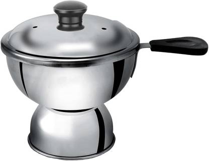 आवर लकी Chiratta Puttu Chirattaputtu Maker with Lid with Pressure Cooker Use - स्टेनलेस स्टील स्टीमर