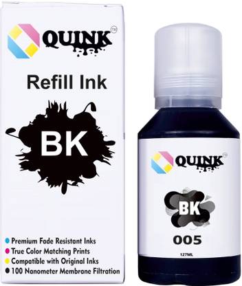 QUINK Epson 005 INK FOR M1100 M1120 M1170 M1128 M1180 M2170 M2140 M2148 M3180 Black Ink Bottle