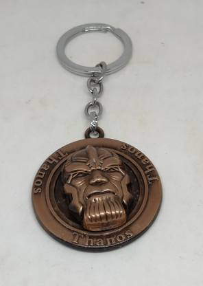 lindasgifts Thanos Spinning Key Chain (A) Metallic Key Chain