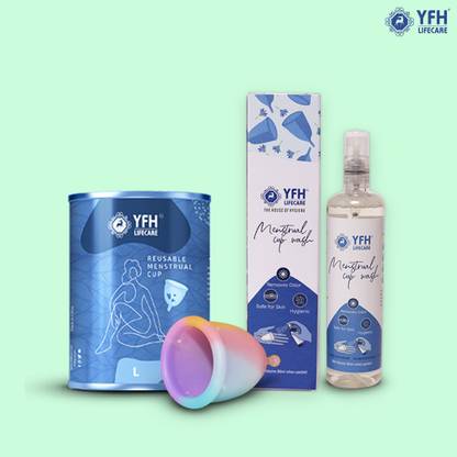 YFH Lifecare Large Reusable Menstrual Cup