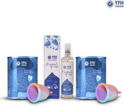 YFH Lifecare Large Reusable Menstrual Cup