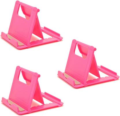 nandini creation Big Square Mobile Holder with Non-Slip Mat for Smartphones and Tablet (3Pc) Mobile Holder