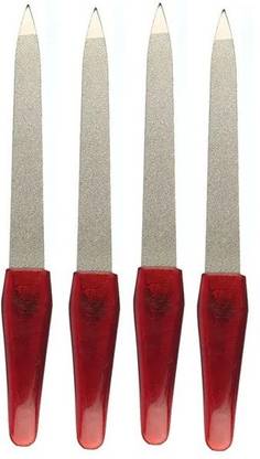 YAWI Double Sided Washable Stainless Steel Gentle Nail Filer