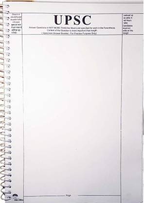 Upsc Practice Answer Sheet Books: Buy Upsc Practice Answer Sheet Books ...