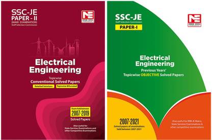 SSC JE Electrical Engineering Preivous Years Solved Papers (Objective+Conventional)