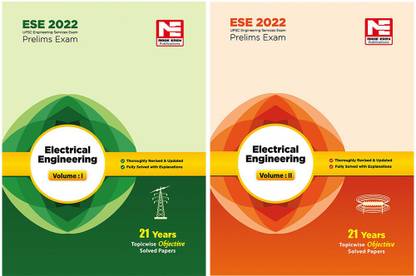 ESE 2022: Preliminary Exam: Electrical Engineering Objective Solved Papers Vol-I&II