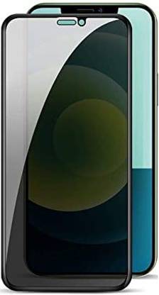 Mobistreet Edge To Edge Tempered Glass for iPhone 12 (Privacy Tempered Glass)