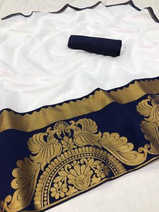 Embellished Fashion Cotton Blend Saree