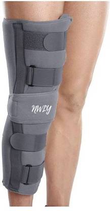NWLY Knee Immobilizer Brace for Knee support for dislocation injuries ligament tear नी, काफ और थाई सपोर्ट