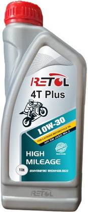 RETOL 10W-30 SM Grade RETOL 10W30 Synthetic Blend Engine Oil
