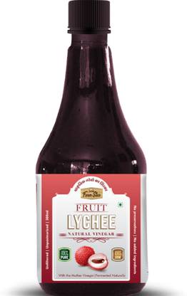 farm star LYCHEE VINEGAR- FERMENTED & UNFILTERED LITCHI SIRKA� Vinegar