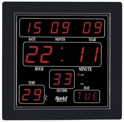 AJANTA Digital 26 cm X 16 cm Wall Clock