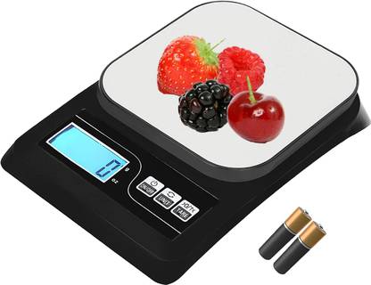 Glancing Kitchen Weighing Scale- Digital Kitchen Weighing Scale ,Food Kitchen Scale,Weight Loss, Baking, Cooking, Keto and Meal Prep, Digital Kitchen Weight Machine Small Upto 10 KG for Home /41/UGa Weighing Scale