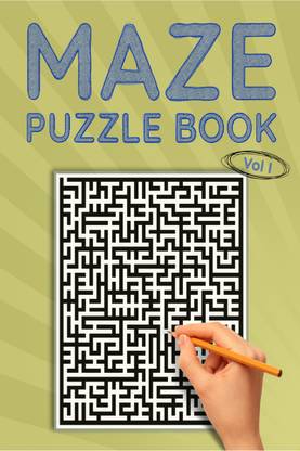 Maze Puzzle Book, Vol I