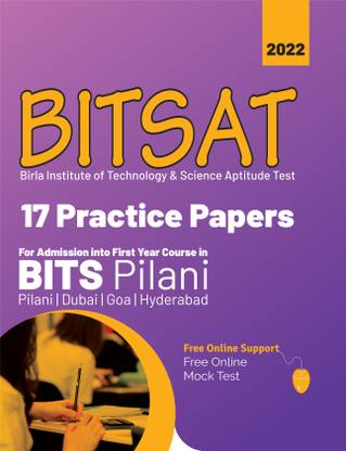BITSAT 2022 : 17 Practice Papers