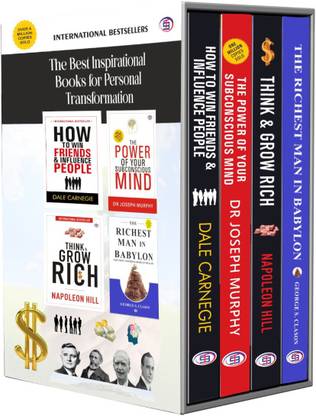 The Best Inspirational Books for Personal Transformation (Set of 4 Books): Perfect Motivational Gift Set