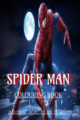 SPIDER MAN COLOURING BOOK  - KIDS COLOURING BOOK