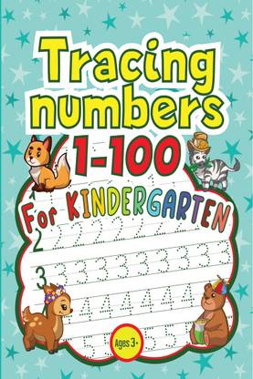 Tracing Numbers 1-100 for Kindergarten  - Number Tracing Book for Preschoolers 1-100