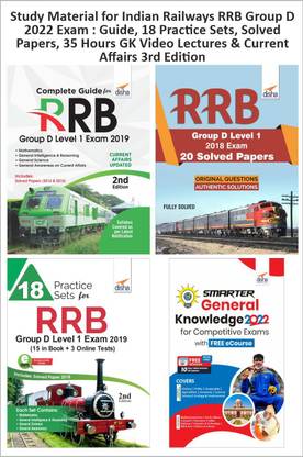 Study Material for Indian Railways Rrb Group D 2022 Exam