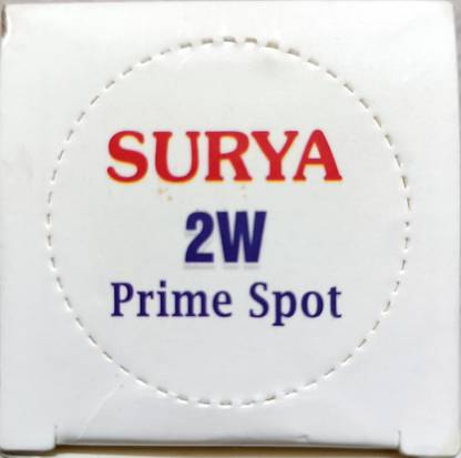 SURYA 2 W Basic Spot Plug & Play LED Bulb