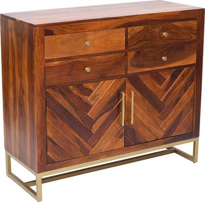 Wakefit Solid Wood Free Standing Chest of Drawers