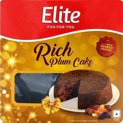 Elite Rich Plum Cake