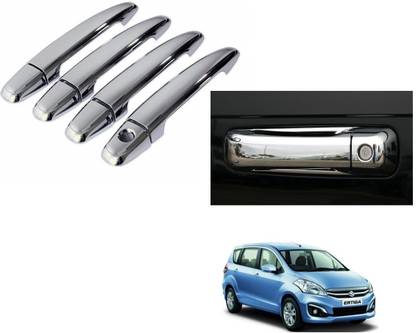 AuTO ADDiCT Car Chrome Handles DOOR Latch cover set of 4 Pcs FOR Maruti Suzuki Ertiga Old (2011-2018) Car Grab Handle Cover