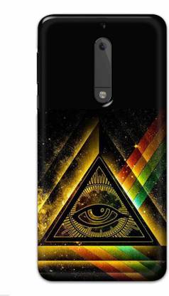 SKYCO Back Cover for SKYCO back cover for Nokia 5 - ILLUMINATI-TRIANGLE
