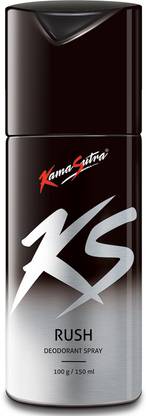 Kamasutra KS Rush Deo 150 ml Deodorant Spray  -  For Men