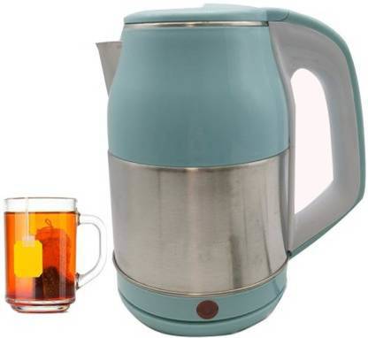 KAMALY Leak proof Extra Large Electric Kettle with Handle For Hot Water Tea Coffee Stainless Steel Electric Kettle Multi Cooker Electric Kettle