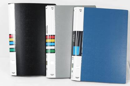 BANSURI ARISTOCRATIC Display Book File Folder for Office documents and Certificate Plastic(40 Pockets 2 Pack) File Folder