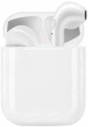 MUSLEK True Wireless TWS I12 Bluetooth Headphone with Charging Case M109 Bluetooth