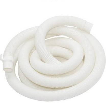 NEW WARE Hose Suitable for All Fully/Semi Automatic Washing Machines Outlet (Length: 5 Meter, White) Hose Pipe Hose Pipe