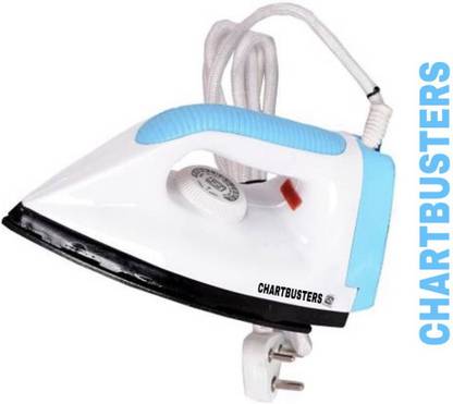 CHARTBUSTER VICTORIA LONG LIFE DRY IRON 750-WATT, HIGH QUALITY, SMART LOOKS IRON, KEEP YOUR CLOTHES WELL IRONED NEW IN LIST 12 748 W Dry Iron
