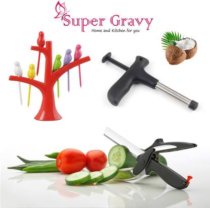 Super Gravy & Clever Cutter Kitchen Tool Set